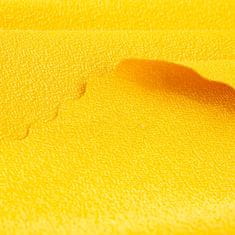 Spokey NEMO Rychleschnoucí ručník 40x40 cm, žlutý s karabinou