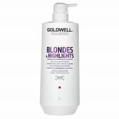 GOLDWELL Dualsenses Blondes & Highlights Anti-Yellow Shampoo šampon pro blond vlasy 1000 ml