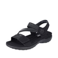 Rieker Dámské sandály 64870-02 černá , 40