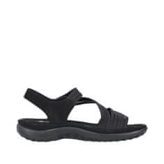 Rieker Dámské sandály 64870-02 černá , 42