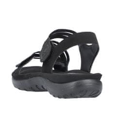 Rieker Dámské sandály 64870-02 černá , 38