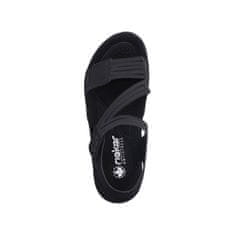 Rieker Dámské sandály 64870-02 černá , 40