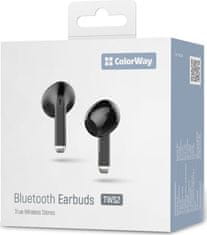 ColorWay Colorway bezdrátová sluchátka + mikrofon/ TWS/ CW-TWS2BK/ černá