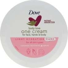 Dove Dove - Body Love Light Hydratation Care - Hydratační krém na obličej a tělo 250ml 