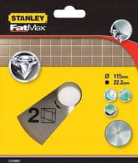 Stanley Diamantový kotouč TURBO na žulu/cihly