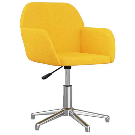Vidaxl Otočná kancelářská židle textil