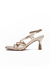 Orsay Zlaté dámské sandály na podpatku 36