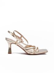 Orsay Zlaté dámské sandály na podpatku 36