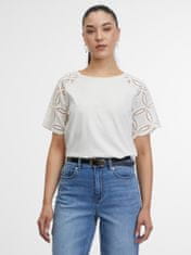 Orsay Krémové dámské tričko XS