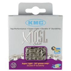 KMC řetěz X10SL stříbrný 114 čl. BOX