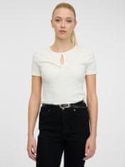 Orsay Krémové dámské tričko XS