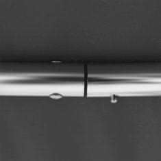 Vidaxl Bimini stříška se 4 oblouky černá 243 x 250 x 131 cm