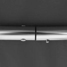 Vidaxl Bimini stříška se 4 oblouky černá 239 x 184 x 131 cm