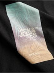 Jack&Jones Černé pánské tílko Jack & Jones Aruba S