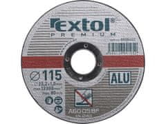 Extol Premium Kotouč řezný na hliník (8808400) kotouč řezný na hliník, 115x1,0x22,2mm