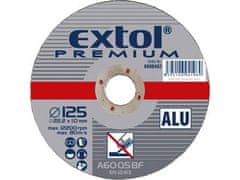 Extol Premium Kotouč řezný na hliník (8808402) kotouč řezný na hliník, 125x1,0x22,2mm
