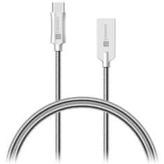 Connect IT USB kabel CCA-5010-SL USB-C (Type C) - USB, 1m, stříbrný