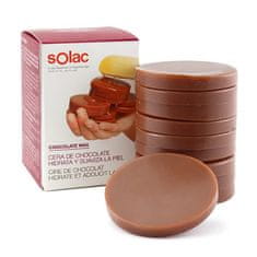 SOLAC Nahřívací vosk DC7500, čokoládový, na tělo a obličej, 10 ks