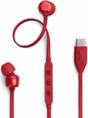 JBL Tune 310 USB-C, červená