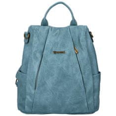 Coveri WORLD Módní koženkový kabelko/batoh Nicolas, modrá