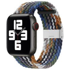 Techsuit Kvalitní Řemínek pro Apple Watch 1/2/3/4/5/6/7/8/9/SE/SE 2 (38/40/41mm) - Multibarevná 1 KP31291
