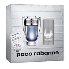 Paco Rabanne Invictus - EDT 100 ml + tuhý deodorant 75 ml