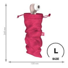 Satisfyer Satisfyer Treasure Bag L (Pink), ochranný pytlík na skladování hraček
