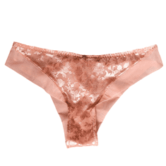 Leilieve 7763 meruňkové dámské brazilské kalhotky Barva: korálová, Velikost: M