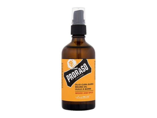 Proraso 100ml wood & spice beard oil, olej na vousy