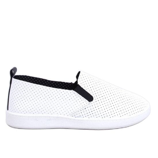 Tenisová obuv Slip-on WHITE/BLACK