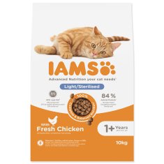 IAMS IAMS CAT ADULT WEIGHT CONTROL/STERILIZED CHICKEN 10 kg