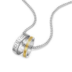 Police Fashion ocelový náhrdelník Duo PEAGN0032702