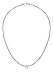 Morellato Stylový ocelový bicolor náhrdelník s krystaly Drops SCZ1354