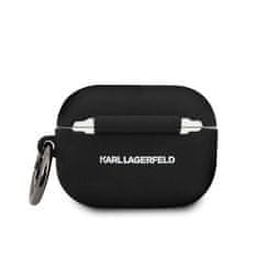 Karl Lagerfeld Silicone Ikonik pouzdro na AirPods Pro, černé