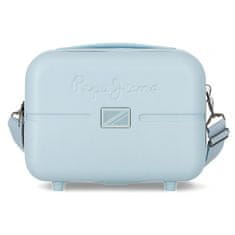 Joummabags ABS Cestovní kosmetický kufřík PEPE JEANS ACCENT Azul, 21x29x15cm, 9L, 7693934