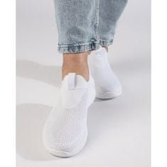 Bílá sportovní obuv slip-on velikost 38