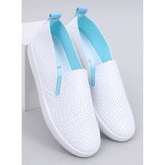 Tenisová obuv Jousse slip-on WHITE/BLUE velikost 36