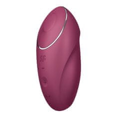 Satisfyer Satisfyer Tap & Climax 1 (Red), tepající vibrátor na klitoris