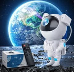 Leventi Astronaut projektor noční oblohy, dálkové ovládání