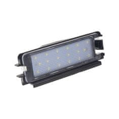 Stualarm LED osvětlení SPZ do vozu Dacia Sandero II (RZda03)