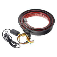 Stualarm LED pásek na spoiler, brzdové světlo, černé, 120 cm (96UN08b)
