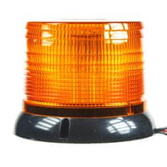 Stualarm LED maják, 12-24V, oranžový (wl62fix)