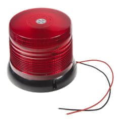 Stualarm LED maják, 12-24V, červený (wl62fixred)
