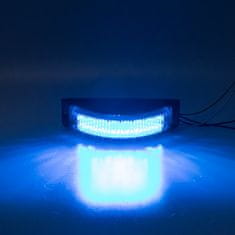 Stualarm Výstražné LED světlo vnější, modré, 12-24V (kf188blu)