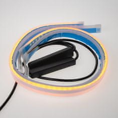 Stualarm LED pásek, dynamické blinkry oranžová / poziční světla červená, 60 cm (96UN10-60)