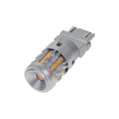 Stualarm LED T20 (3157) oranžová, 12/24V, CAN-BUS, 26LED SMD (95AC013ora) 2 ks