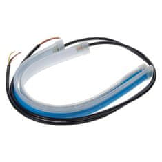 Stualarm LED pásek, dynamické blinkry oranžová / poziční světla bílá, 30 cm (96UN07-30)