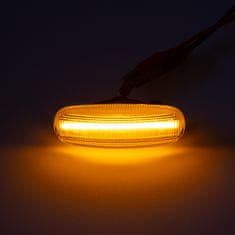 Stualarm LED dynamické blinkry Fiat oranžové Doblo, Punto, Stilo (96FA02)