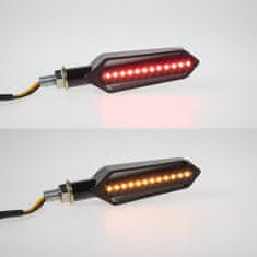 Stualarm LED dynamické blinkry + brzd. světlo pro motocykly (96MO04YR)