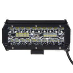 Stualarm LED rampa, 40x3W, ECE R10 167x91x65 mm (wl-85120)